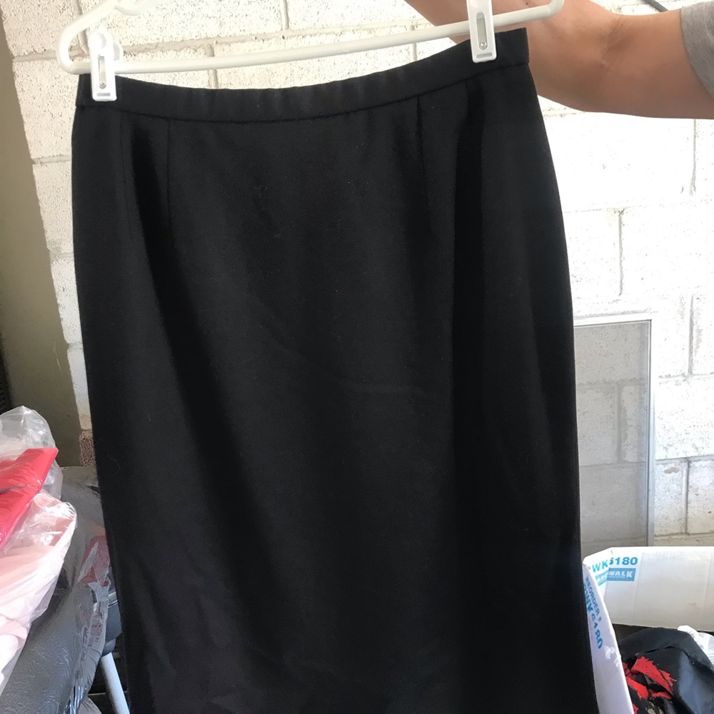 Black Size 12 Pendleton pencil skirt